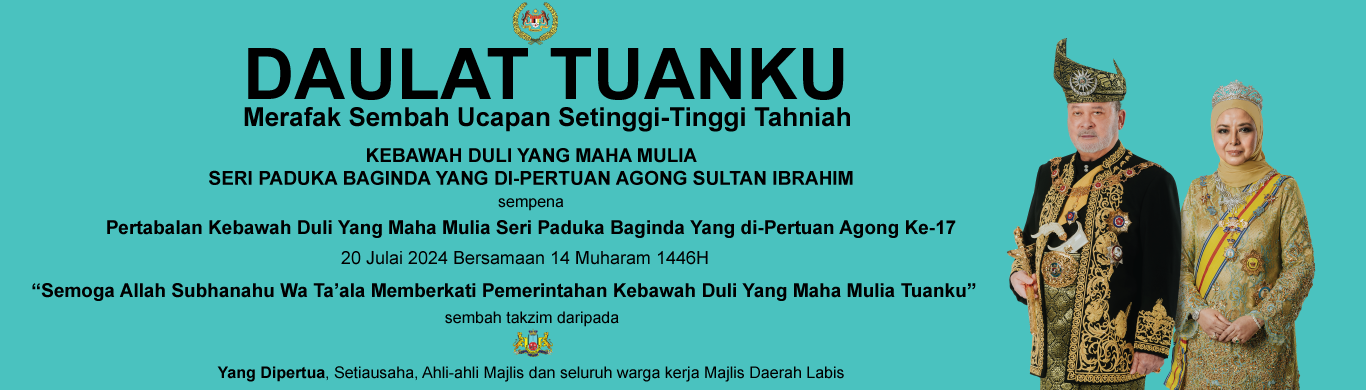 BANNER HARI PERTABALAN AGONG 2024